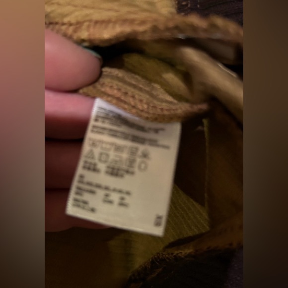 American Apparel Unlined Corduroy Bomber Jacket with Pockets - Picture 4 of 4